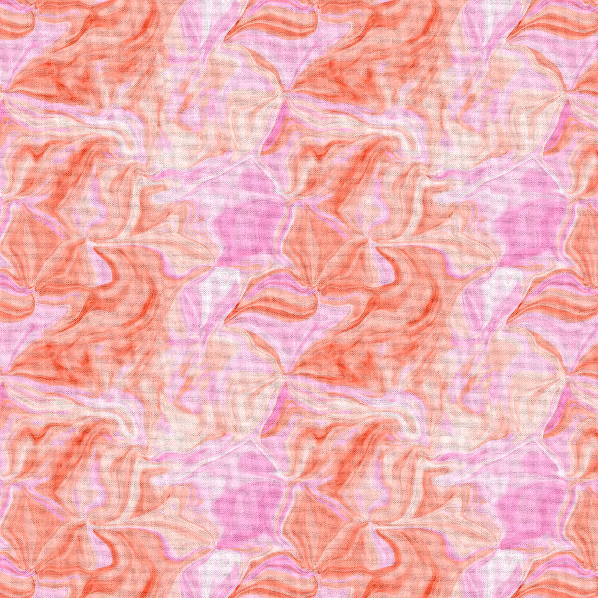 Fabric Editions Iridescent Orange Cotton Fabric